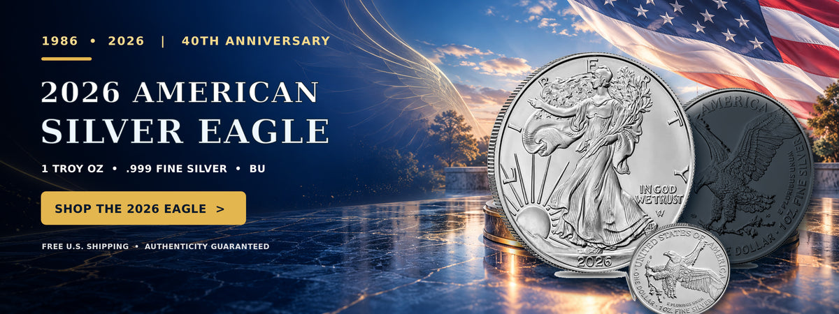 Founders Heritage Vault 2026 American Silver Eagle banner